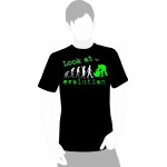 T-shirt "Look at my Evolution" Bjj